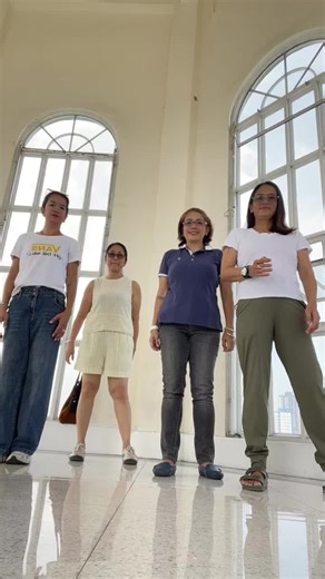 Late post…. Hello dancing partners! #goodvibes #gymbuddies #dancepartners