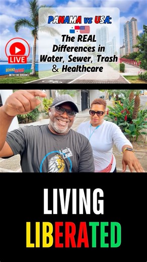 Glenn P. Brooks Jr. on Instagram: "Panama vs USA: The REAL Differences in Water, Sewer, Trash & Healthcare 🇵🇦🇺🇸 What is everyday life in Panama really like compared to the United States? 🫵🏾 TUNE IN “Live” New Years Day 📅 Thursday, January 1st ⏰ 12 Noon ET 📍 YouTube Channel: 👇🏾👇🏾👇🏾 #LinkInBio @glennpbrooksjr https://www.youtube.com/live/1DiHV8urQo0?si=z5L1oEkmyPKV4G3o In this week’s episode of Behind Closed Doors with The Brooks, we’re pulling back the curtain on the real infrastruc