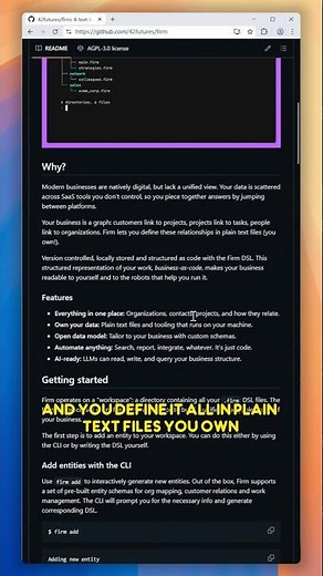 This Tool Turns Your Business Into Code #OpenSource#github #GitHubTrending #DevTools