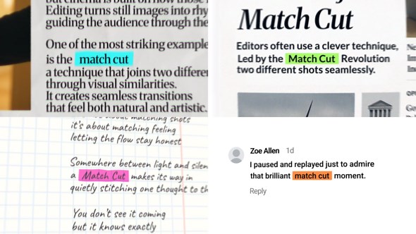Match Cut Transition