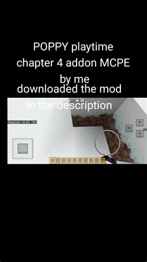 poppy playtime chapter 4 addon MCPE test https://media fire