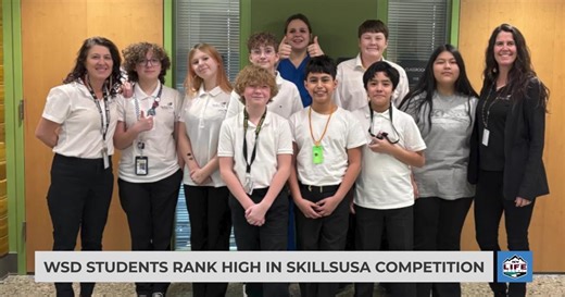 WSD students rank high in SkillsUSA competition