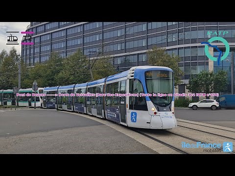 [Tramway T2] Citadis 302 IDFM n°456 – Pont de Bezons à Porte de Versailles #ratp #idfmobilités