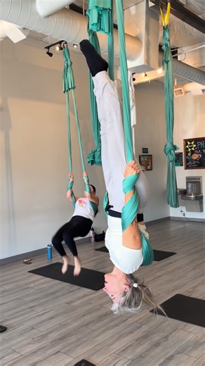 AIR® Aerial Fitness | Meet Gigi aka our plank legend... she’s been a part of the AIR® community for 3 years now, she’s earned the title of National Planksgiving... | Instagram