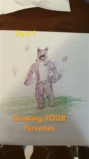 Drawing YOUR fursonas part 1 #furry #fursona #cool #drawing #drawingfurrys #fursonaart #popular