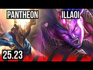 PANTHEON vs ILLAOI (TOP) | 1000+ games, 44k DMG | EUNE Master | 25.23