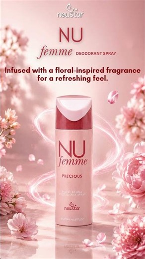 Neustar Nu Femme Deodorant Spray for Women | Freshness You’ll Love