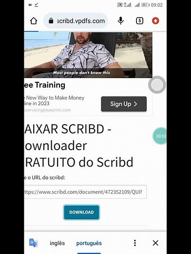 Descubra o segredo para baixar do SCRIBD