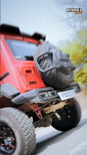 This is What Happens when you put Ironman Suspension in Jimny!👇 Read Description... #shorts