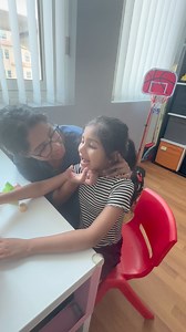 Here you see our prompt trained therapist using tactile kinesthetic (touch and feel) approach on the child to learn to say word 'in' while playing with a doll house. After three tactile cues the child said it. At ABLE UK we are working very close with the prompt institute for our children who benefit from this approach. @prompt | ABLE UK