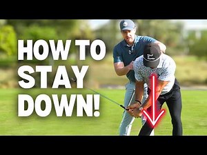Most Golfers Stand Up Through Impact But THIS SIMPLE DRILL Fixes It!