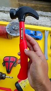 Collection of Repair Tools, Electric Drill, Electric Saw, Hammer With Wriench, Pliers, Hacksaw