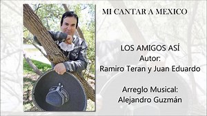 Saludos! Muy pronto mi próximo Album “MI CANTAR A MEXICO”. | Juan González