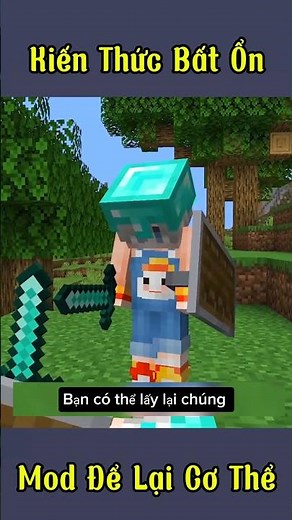 I Added Body Dropping Feature In Minecraft #shorts