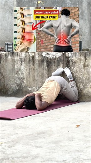 Do you feel discomfort when you sit for a long time and then get up? #shortvideo #backpain