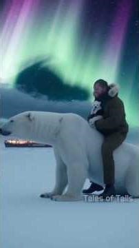 He saved a polar bear cub from wolves—but the real trial began #animals #wildlife #wildanimals