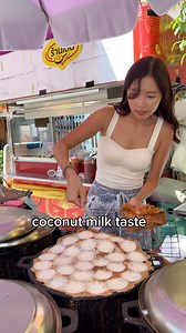 Opal Kanyanat Lerdsinkriengkrai on Instagram: "Must try Thai dessert❤️ @tamrapthai_kanomkrok"