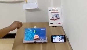 #3d #Magnifying #glass #mobile #projector just set your phone at the back of the projector pull out the glass and enjoy any video on large screen. cash on delivery available price 1350 with free delivery inbox or http://wa.me/923342516998 | ideasgifts.com.pk