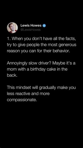 give others the benefit of the doubt | Subscribe for more #motivation 😊👍