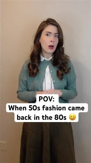 1950s vs 1980s fashion face-off!