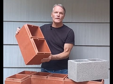 Lok-Block revolutionary alternative to concrete construction blocks