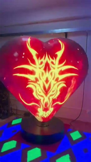 Heart Shaped LED Display #HeartShapedLED #HeartLEDDisplay #leddisplay