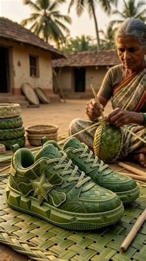 Traditional Art Meets Modern Sneakers!👟🌱 #AlArt