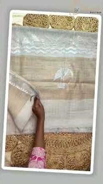 Handloom Applique Saree | Special Artisan Edit