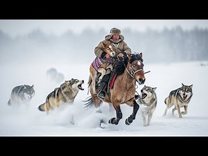 BIRTH AT –71°C! 88-Year-Old Horseman Defends Newborn Foal from Wolf Pack