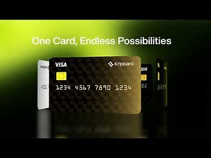 Kripicard -NO KYC Instant virtual cards ,Accepted globally , Spend crypto smart.