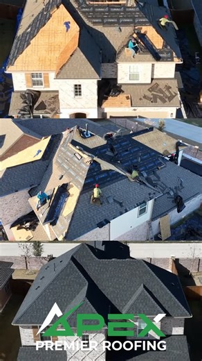 Apex Premier Roofing & General Contracting | Rustic Black never misses 😮‍💨🔥🏠😍 Another beautiful install featuring TAMKO Titan XT Class 3 Impact Resistant shingles in Rustic Black in... | Instagram
