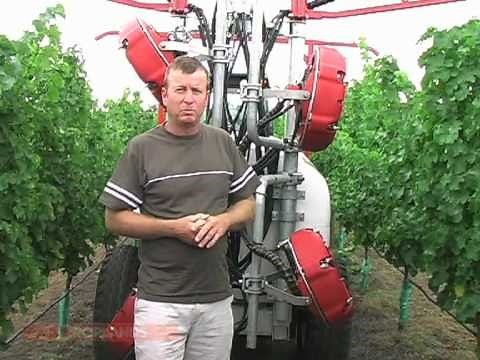 Quantum Mist Sprayer Benefits and Configuration in Vineyard