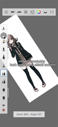 Chiaki Nanami Cosplay: My Transformation
