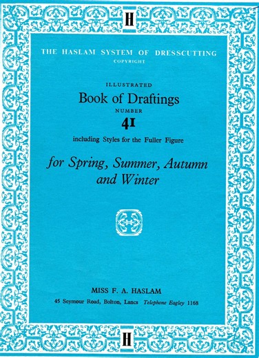 Haslam System of Dresscutting Book of Drafting 41 Inc Sewing Styles for the Fuller Figure - Etsy UK