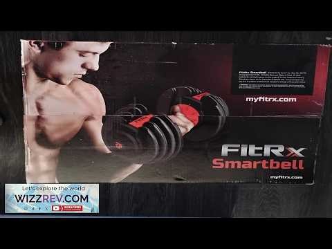 FitRx SmartBell 25lbs. Quick Select Adjustable Dumbbells 5 25lbs eBay