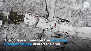 Snowy bridge collapse in Pittsburgh leaves at least 10 people injured, 3 hospitalized