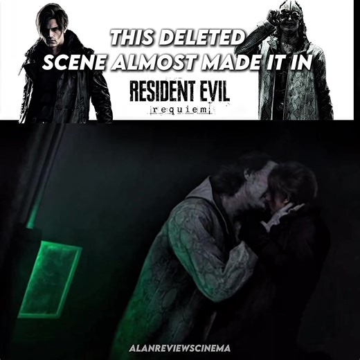 This deleted scene between Leon Kennedy and Victor Gideon was cut in Resident Evil Requiem 🤯 #leonkennedy #residentevil #residentevilrequiem #capcom #gaming