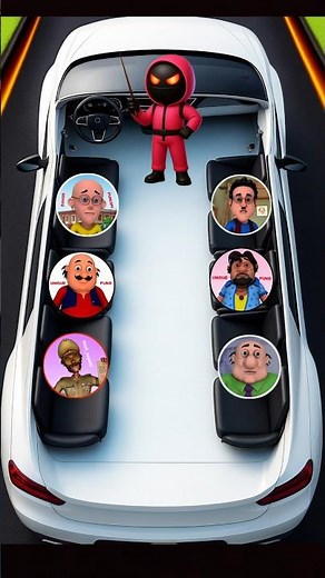 Motu Patlu ओर John Bus. 😰 #Tatwalfacts #shorts