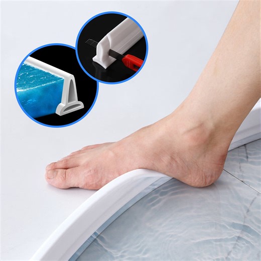 Last Chance Collapsible Shower Water Dam Shower Water Stopper Barrier And Retention System And Keeps Water Inside Dry And Wet Separation 2025 New - Walmart.ca