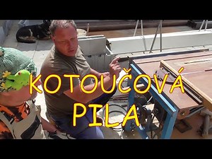 Kotoučová pila - základ truhlářské dílny pro kutila s Tomášem