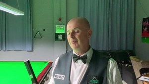 An emotional Philip Williams who will return to the Crucible in May after winning in Reading | World Seniors Snooker