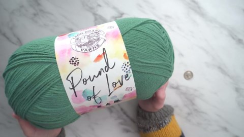 Lion Brand Yarn Pound of Love, Large Value Yarn for Knitting, Crochet, and Crafts, Terracotta, 1 Pack