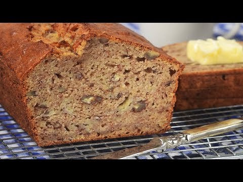 Banana Bread Recipe Demonstration - Joyofbaking.com