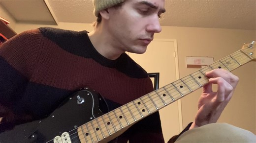 Starlight through a keyhole #fyp #guitar