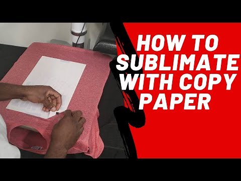 Tutorial - Sublimation Print With Copy Paper | Uninet White Toner Icolor 550 - Zolik Ink