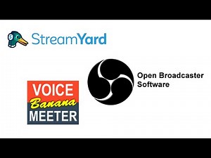 OBS - Voicemeeter - StreamYard