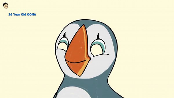 Drawing Oona Growing Up | 🐧 🌈 Age Progression Art