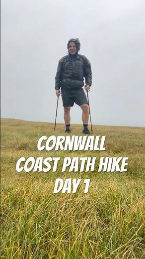 Southwest Coast Path Cornwall - Hike Day 1 #cornwall