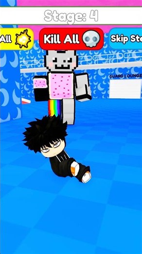 Can You Escape Cartoon Cat & Nyan Cat In Roblox?! 😱🐱 #roblox #robloxobby #robloxshorts