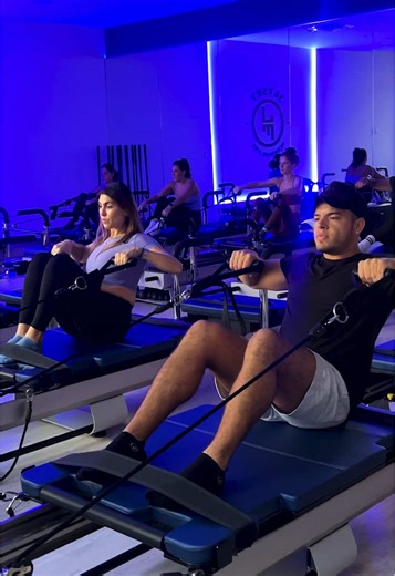 Sculpt. Stretch. Sweat. Repeat. 💦 Did you know we combine strength training, cardio, and Pilates? This delivers an all-in-one workout designed to sculpt, tone, and energize both men and women 💙